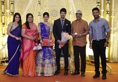 Feroz Vijayalakshmi Wedding Receptions Stills Part - 4_